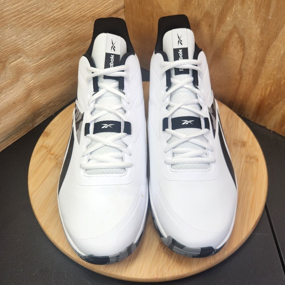 Reebok More Buckets White Camo Basketball Shoes Mens Size 12 Sneakers - Picture 3 of 9